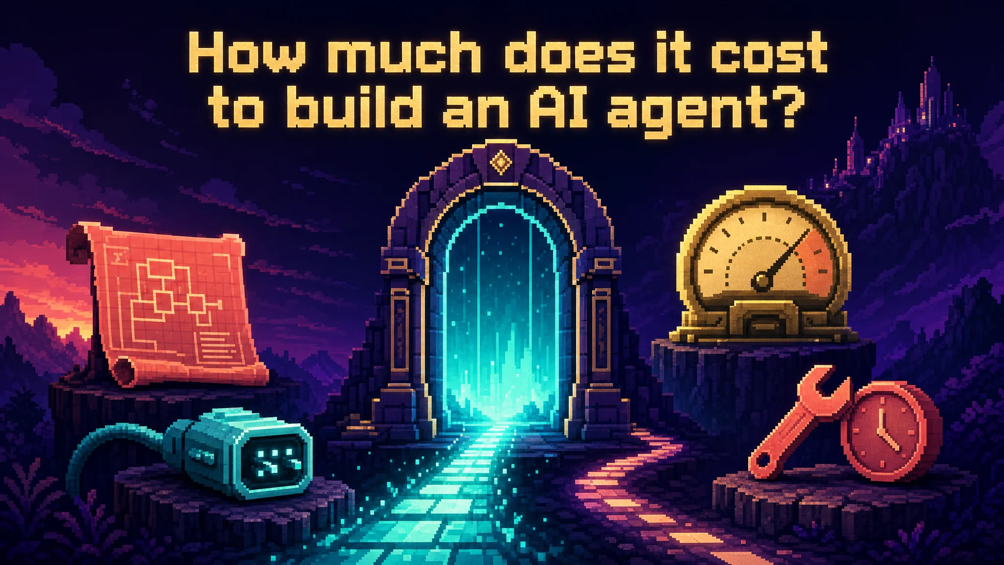 How much does it cost to build an AI agent?